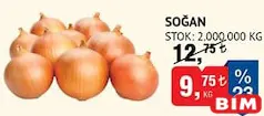 SOĞAN KG fiyat ve kampanya bilgisi